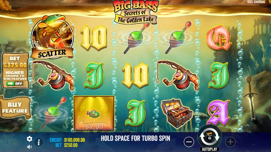 play big bass secrets of the golden lake