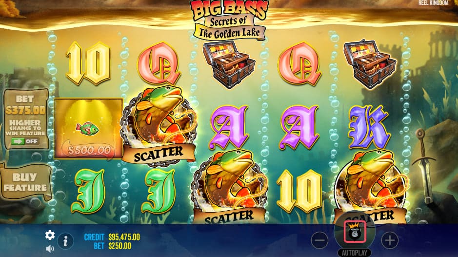 big bass secrets of the golden lake casino