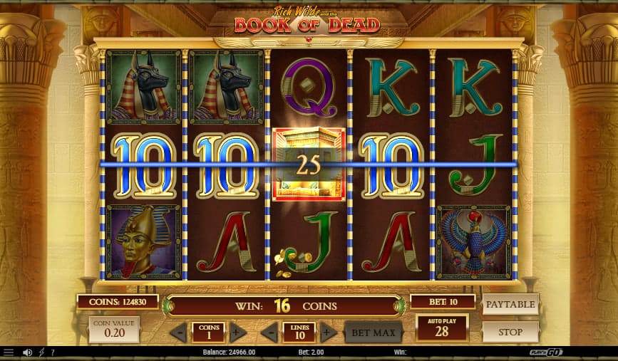 book of dead casino