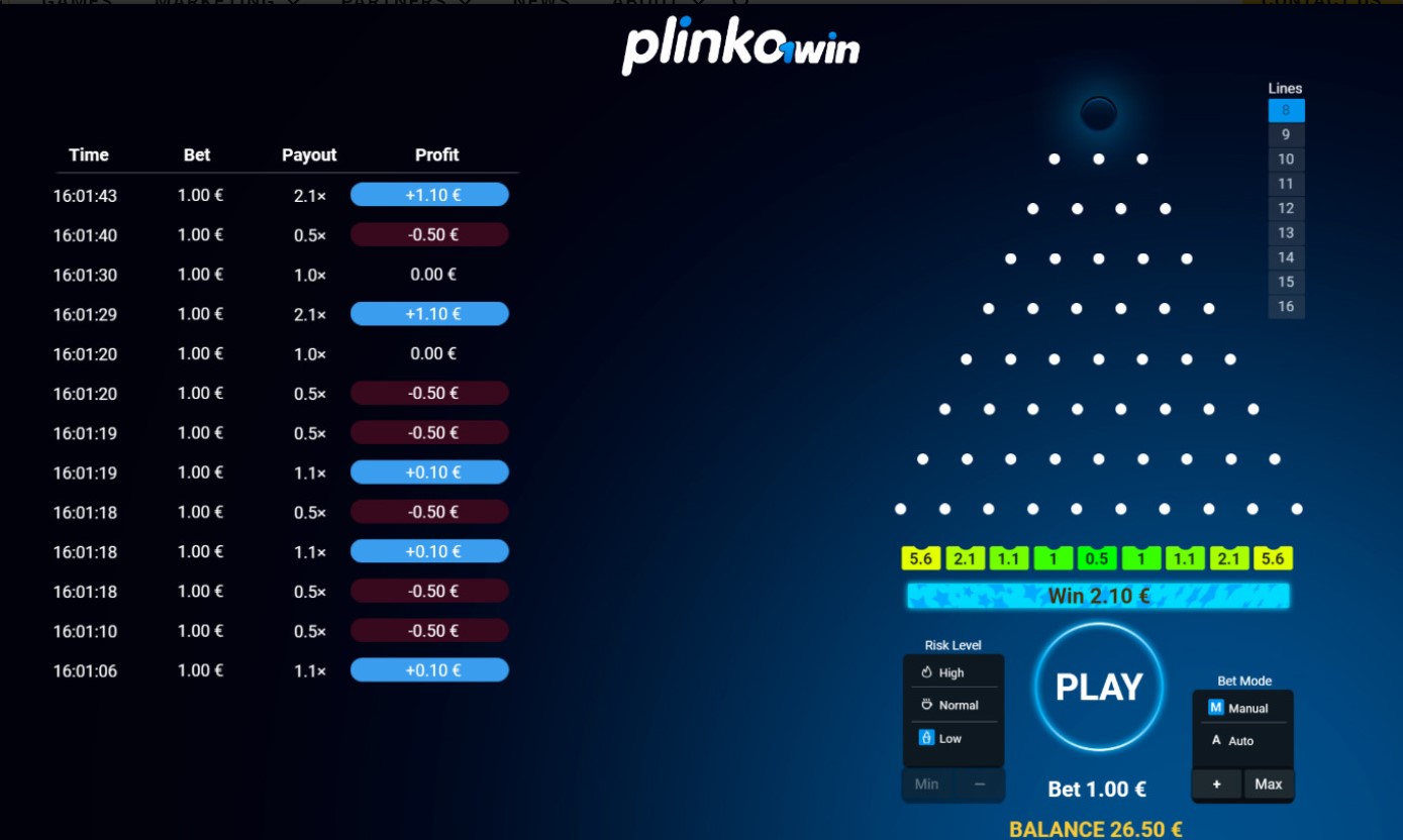 plinko casino